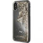 Guess Liquid Glitter tok iPhone X - arany