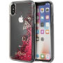 Guess Liquid Glitter tok iPhone X - piros