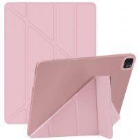 Tok origami állvánnyal - iPad Pro 12,9" (2018-2022) - rózsaszín