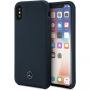 Mercedes Lining szilikon iPhone X - navy