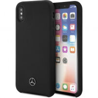 Mercedes Lining szilikon tok iPhone X - fekete