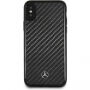 Mercedes Hard Case Dynamic Carbon tok iPhone X - fekete