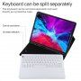 Borító billentyűzettel és tárolóval - Apple Pencil - iPad Pro 12,9" (2018-2022) - világos rózsaszín