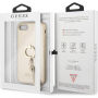 Guess Saffiano Ring tok iPhone SE (2020/2022) / 8 / 7 - bézs