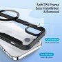 DUX DUCIS Skin X flip cover tok MagSafe -vel - iPhone 15 Plus - fekete
