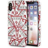 Guess Triangle tok iPhone X - fehér