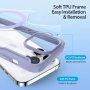 DUX DUCIS Skin X flip cover tok MagSafe -vel - iPhone 15 Pro - lila