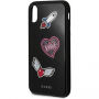 Guess Iconic tok iPhone X - fekete