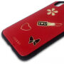 Guess Iconic tok iPhone X - piros