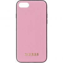 Guess Saffiano tok iPhone SE (2020/2022) / 8 / 7 - rózsaszín
