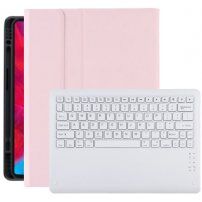 Borító billentyűzettel és tárolóval - Apple Pencil - iPad Pro 12,9" (2018-2022) - világos rózsaszín