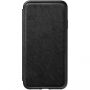 Nomad Folio Leather Case tok Apple iPhone XS Max - fekete