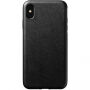 Nomad Rugged Leather Case tartós tok Apple iPhone XS Max - fekete
