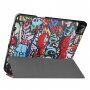 Borító hellyel Apple Pencil és alvás funkció - iPad Pro 12,9" (2018-2022) - graffiti