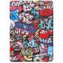Borító hellyel Apple Pencil és alvás funkció - iPad Pro 12,9" (2018-2022) - graffiti