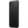 Nomad Rugged Leather Case tartós tok Apple iPhone XS Max - fekete