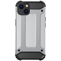 Szuper tartós "Armor" tok iPhone 15 Plus - ezüst