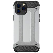 Szuper tartós "Armor" tok iPhone 15 Pro - ezüst