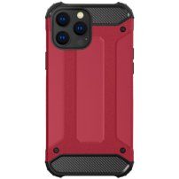 Szuper tartós "Armor" tok iPhone 15 Pro Max - piros