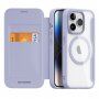 DUX DUCIS Skin X flip cover tok MagSafe -vel - iPhone 15 Pro - lila