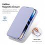DUX DUCIS Skin X flip cover tok MagSafe -vel - iPhone 15 Pro - lila