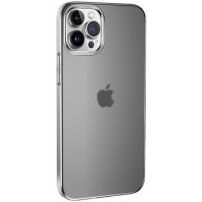 Hoco átlátszó puha műanyag tok - iPhone 15 Pro - szürke