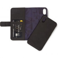 Decoded Leather 2in1 Wallet tok Apple iPhone XS Max - fekete