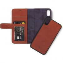 Decoded Leather 2in1 Wallet tok Apple iPhone XS Max - barna