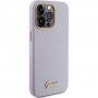 Guess Glitter Full Wrapped csillogó tok - iPhone 15 Pro Max - lila