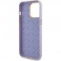 Guess Glitter Full Wrapped csillogó tok - iPhone 15 Pro Max - lila