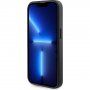 Guess Saffiano tok MagSafe -vel - iPhone 15 Pro - fekete