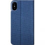 LAUT Apex Knit tok iPhone X - kék