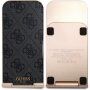 Guess 4G Pattern Aluminium 2 az 1-ben asztali vezeték nélküli mágneses töltő iPhone / AirPods készülékhez - fekete