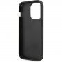 Guess 4G Metal Logo tok - iPhone 15 Pro - szürke