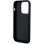 Guess Sequin Script Logo tok flitterekkel - iPhone 14 Pro Max - fekete