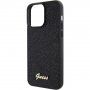 Guess Square Mirror Script Logo tok - iPhone 15 Pro Max - fekete