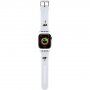 Karl Lagerfeld Karl and Choupette Head NFT szíj - Apple Watch 42mm / 41mm / 40mm / 38mm - fehér