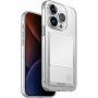 UNIQ Air Fender átlátszó tok kártyatartóval iPhone 15 Pro Max készülékhez - átlátszó