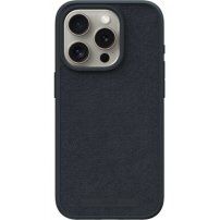 NJORD Suede tok MagSafe -vel - iPhone 15 Pro Max - sötétszürke