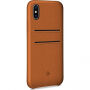 Twelve South Relaxed Leather Clip bőr tok iPhone X - barna