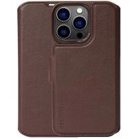 Decoded Detachable Wallet 2in1 levehető flip cover tok - iPhone 14 Pro - barna
