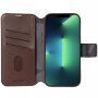 Decoded Detachable Wallet 2in1 levehető flip cover tok - iPhone 14 Pro Max - barna