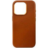 FIXED MagLeather bőr tok MagSafe -vel - iPhone 15 Pro - barna