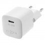 FIXED mini töltő 20W USB-C - PD iPhone / iPad készülékekhez - fehér
