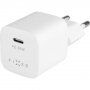 FIXED mini töltő 30W USB-C - PD Apple készülékekhez - fehér