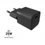 FIXED mini töltő 25W USB-C - PD iPhone / iPad készülékekhez - fekete