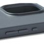 Mujjo Impact Leather bőr tok MagSafe -vel - iPhone 15 Pro Max - sötétszürke