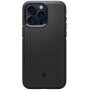Spigen Core Armor tartós matt tok - iPhone 15 Pro Max - fekete
