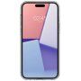 Spigen Crystal Flex transzparens tok - iPhone 15 Plus - átlátszó