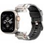 Spigen Dura Pro Armor tartós szíj - Apple Watch Ultra 49mm / 46mm / 45mm / 44mm / 42mm - fekete